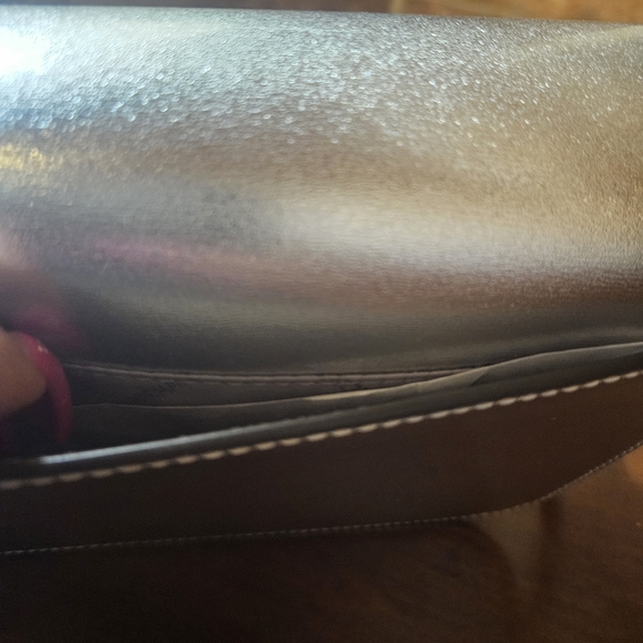 Michael Kors Silver Crossbody Bag - Picture 10 of 14